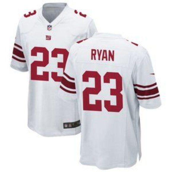 Men New York Giants #23 Logan Ryan Nike White Team Game NFL Jersey